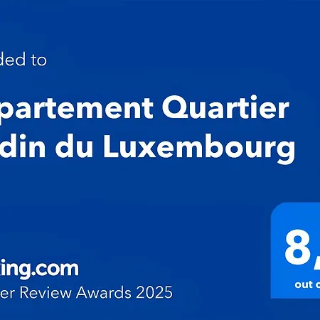 Appartement Quartier Jardin Du Luxembourg Free Netflix-2